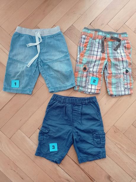 Kraťasy plátěné, riflové 104, f&f,104