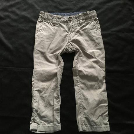 Vel. 92 šedé plátěné kalhoty s regulací, h&m,92