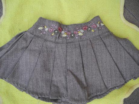 Sukně se sklady, mothercare,62