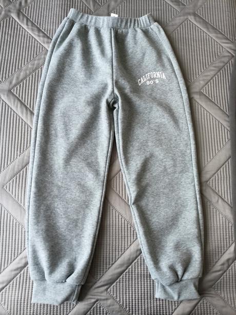 2x podzimní tepláky, 128/134, 134