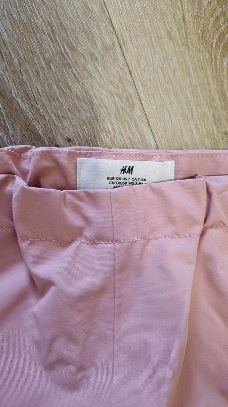 Nepromokavé kalhoty h&m vel.128, h&m,128