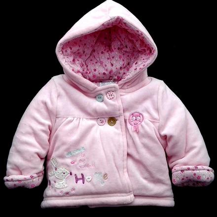Dětská bunda růžová, babaluno, babaluno,68