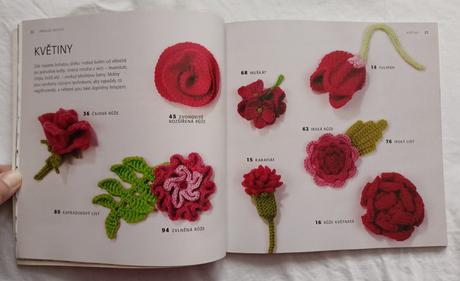 Květiny háčkované a pletené, 