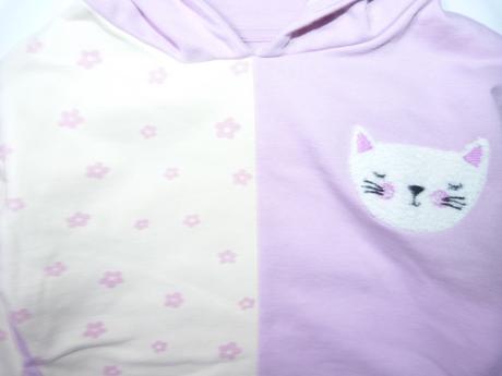 Delší mikinka vel.98, nutmeg,98