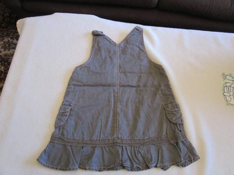 Pěkná hnědá sukýnka s laclem, vel. 80-86, george,80