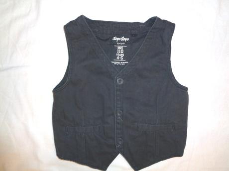 Nádherná elegantní tmavě šedá vesta, dopodopo,110