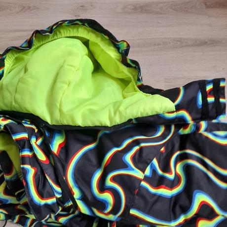 Dětská lyžařská zimní bunda, lemon/coccodrillo,134, coccodrillo,134