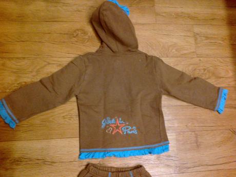 Dívčí tepláková teplá souprava zn.vejnar,vel.110, 110