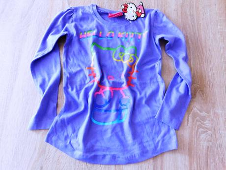 Dívčí bavlněné triko-dlouhý rukáv, sanrio,110