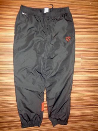 Luxus šedooranžové sportovní kalhoty nike dri-fit, nike,l