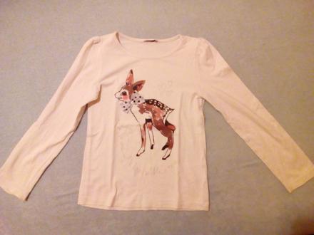 5 x tričko s dlouhým rukávem, 116