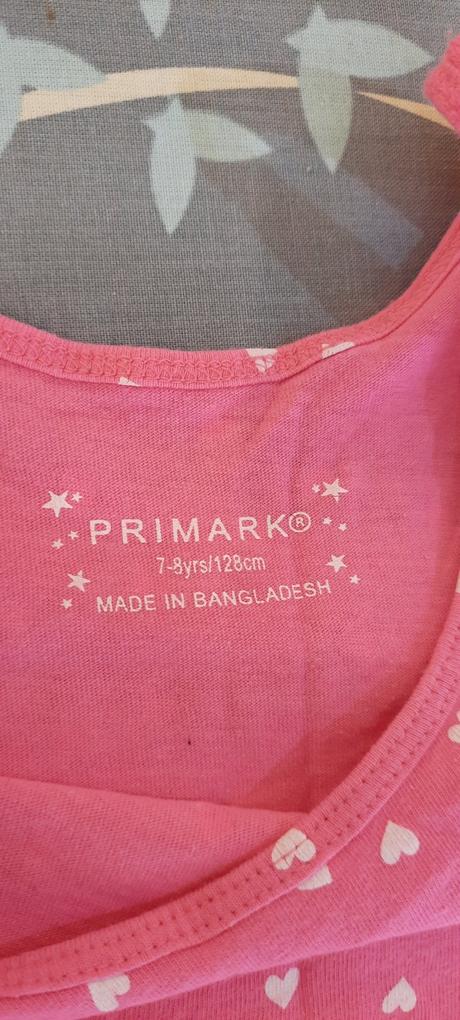 2 dívčí tílko značky primark, vel. 6-7let., primark,122