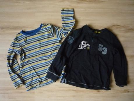Pruhované a modré triko pro kluky, tcm,104