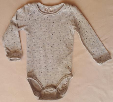 Kojenecké body s dlouhým rukávem, vel.86, zn.ergee, ergee,86