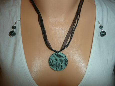 Set řetízek - náhrdelník + náušnice,