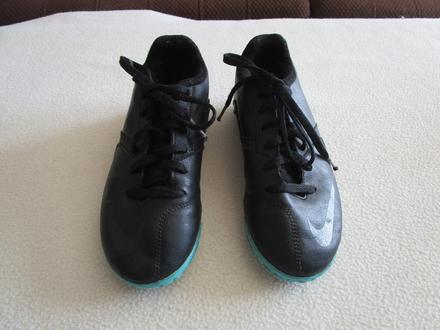 Černé kopačky nike, č. 31, vnitřní stélka 19 cm, nike,31
