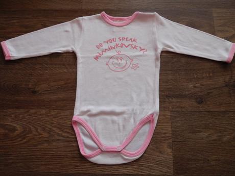 Vtipné body a rostoucí tepláčky vel. 68-74, 68