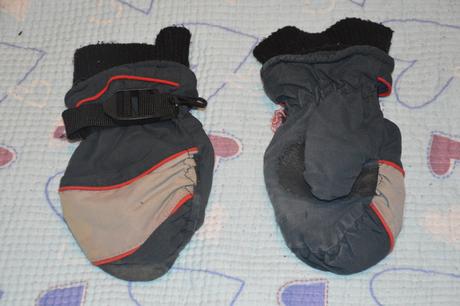 104 110 116 zimní rukavice, palčáky, 110