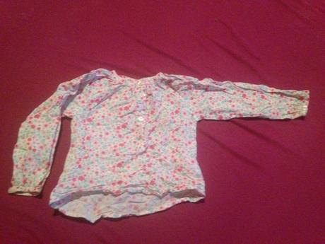 Dívčí halenka květy, 80