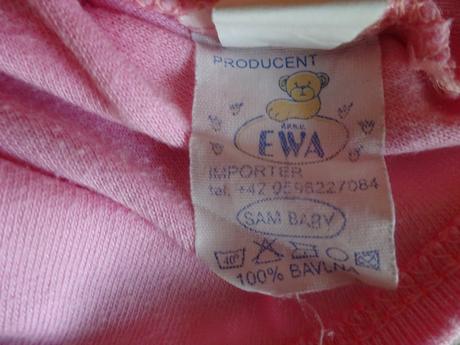 Body růžové s dl. r., vel. 50/56, ewa,56