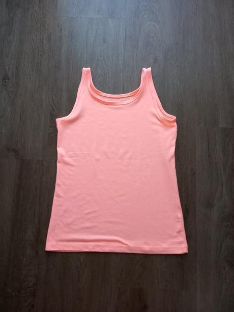 Světle oranžové tílko, primark,152