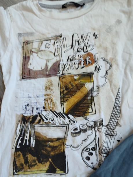 Set 2 triček , reserved, we, velikost 116, reserved,116