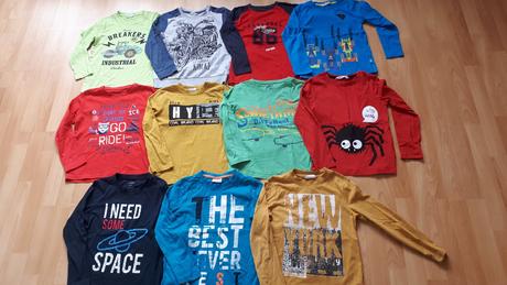 Tričko s dlouhým rukávem, super stav, 122-128, coccodrillo,122