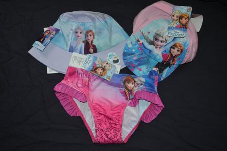 Plavky frozen,kšiltovka,klobouk v.128, disney,128