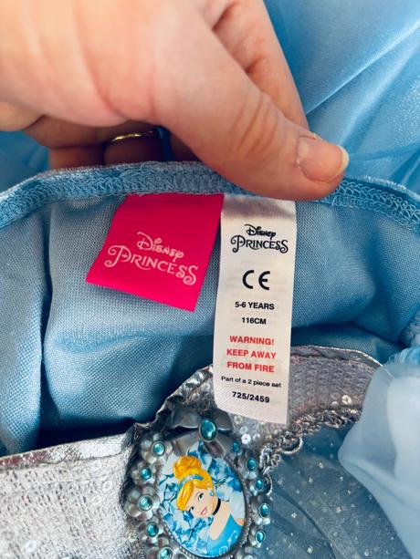St1/ kostým delux popelka- v.5/6 let, 