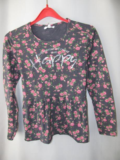 Elastická květovaná tunika, 158