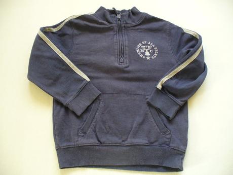 Mikina se stojáčkem zn.mothercare vel.116, 5-6 let, mothercare,116