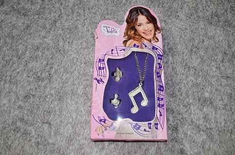 Sada náhrdelník nota se dvěma prsteny, 