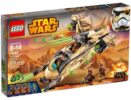 Lego star wars 75084 wookieeská válečná loď, 