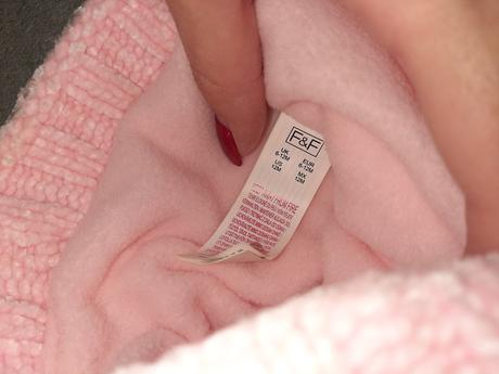 Dívčí zimnhí čepice f&f 6-12 měsíců, f&f,68