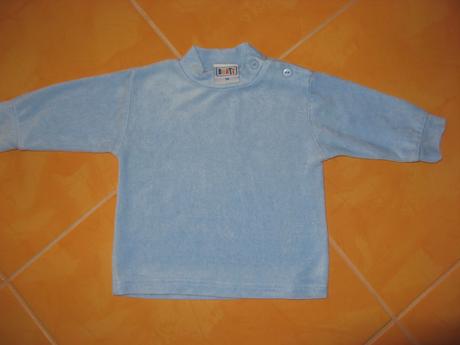 Sametová mikinka-vel.56/62-zn.berti-dět.obchod, 62
