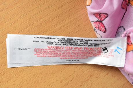 Šaty vel. 2 - 3 roky, primark,98