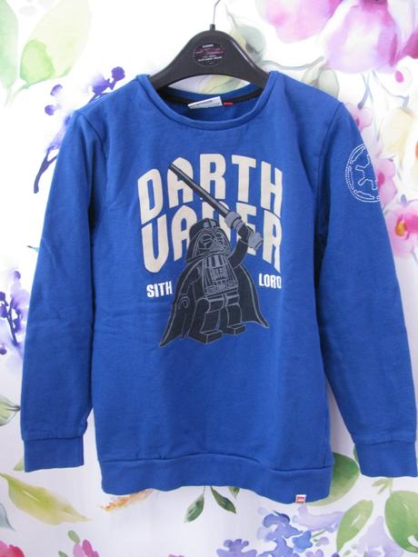 Chlapecká bavlněná mikina lego star wars, lego,152