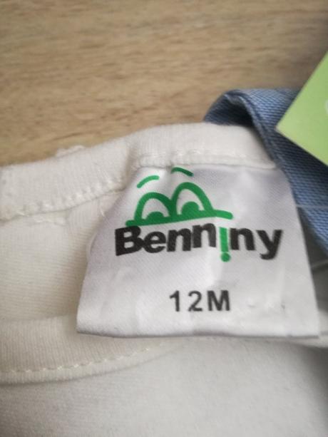 Lacláče s tričkem,  zn. benniny, vel. 12 měsíců, benniny,80