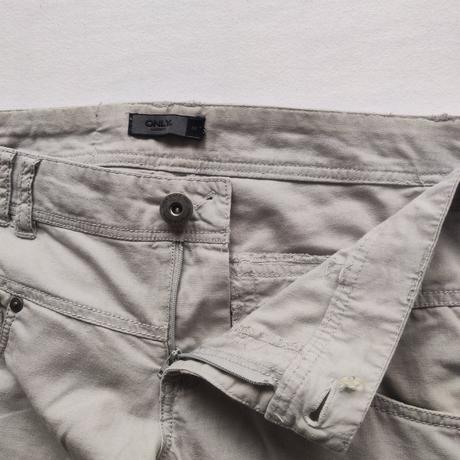 Dámské letní široké šedé kalhoty only vel 38, only,38