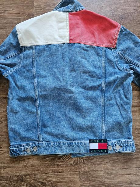 Pánská džínová bunda tommy hilfiger vel. m, tommy hilfiger,m