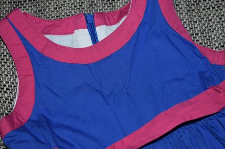 Krásné barevné šaty matatan, velikost 116/122, matalan,116