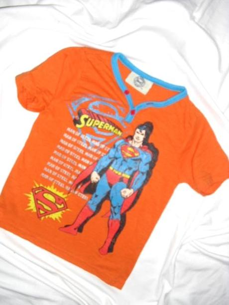 Super oranžové tričko pro milovníky supermana, 104
