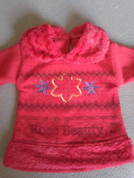 Mikinka-zn.rose beauty,vel.62/68, rose,68