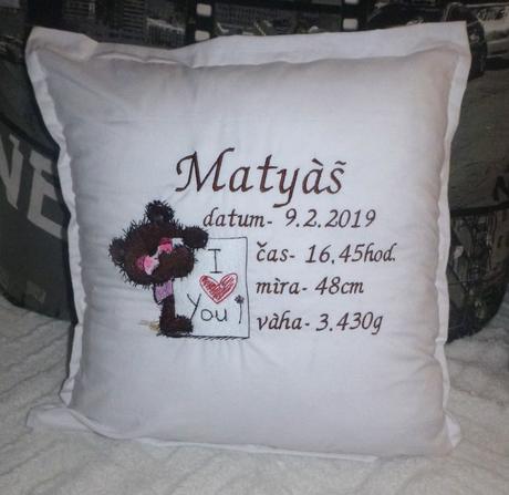 Kvalitní bavlněné pleny - možnost jména miminka,