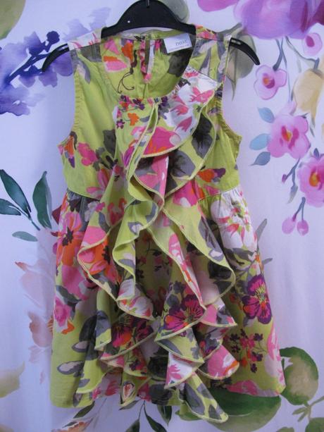 Letní dívčí šaty next, next,104