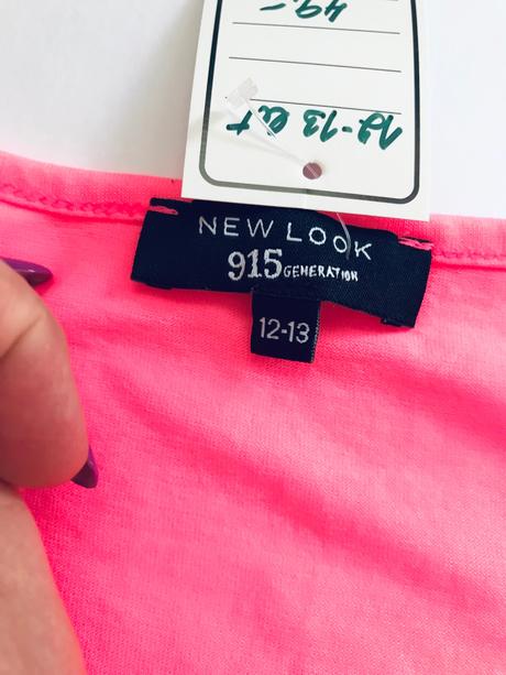 Ob/ tílko letní crop top - v.12/13 let, new look,158