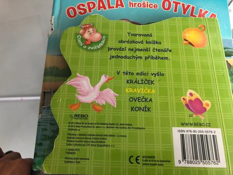 Hubatá knížka tvrdé desky kravička hrošice otylka, 