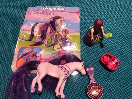 Playmobil 6167 princezna viola s koněm,