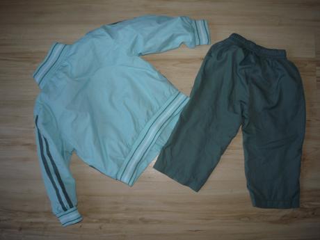 Bavlnou podšitá šusťákovka na mimi, frog,74