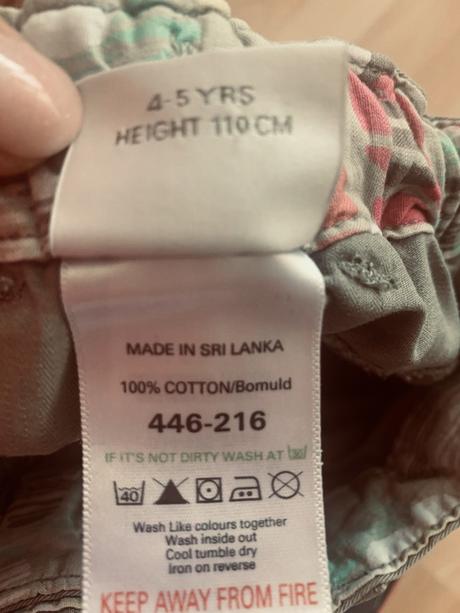 3/4 kraťasy & šortky next vel. 110, next,110